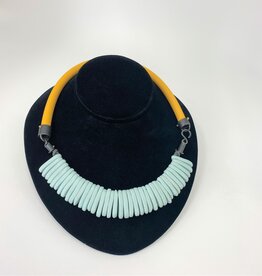 Maia Leppo Blue Petals Necklace