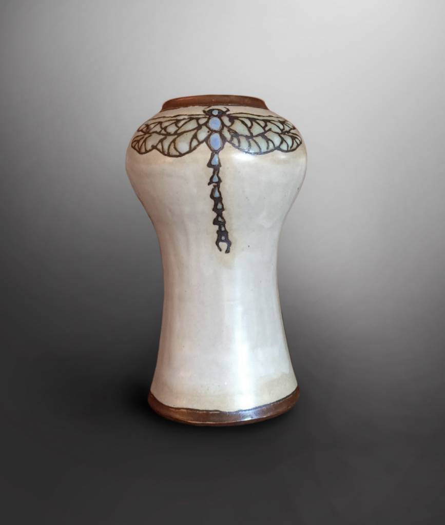 Sarah Gutierrez AMOCA Dragonfly Vase