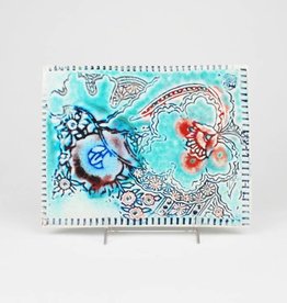 Julie Bagish Flower Tile