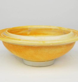 Dave Shaner Small Bowl, Orange Glaze