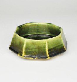 Mariko Itagaki Octagon Bowl, Oribe