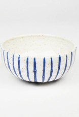 Natan Moss Blue Stripe Bowls