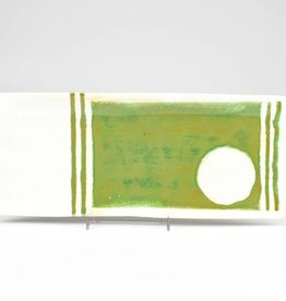 Nancy Kolodny Green Painting, Narrow Rectangle