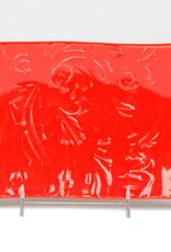 Lynn Wood Large Red Rectangular Tray