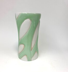 Amy Kline-Alley Polished Porcelain Celedon Tumbler
