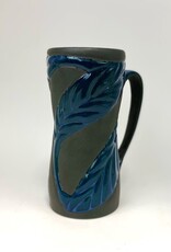 Amy Kline-Alley Black & Ocean Blue Tall Mug