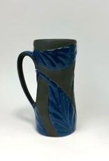 Amy Kline-Alley Black & Ocean Blue Tall Mug