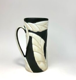 Amy Kline-Alley Black & Ivory Tall Mug