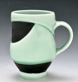 Amy Kline-Alley Short Mug Green Black