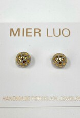 Mier Luo Lady Bug Studs