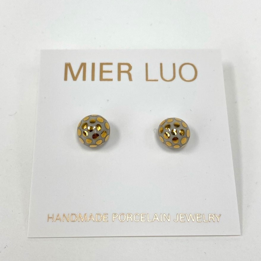 Mier Luo Lady Bug Studs