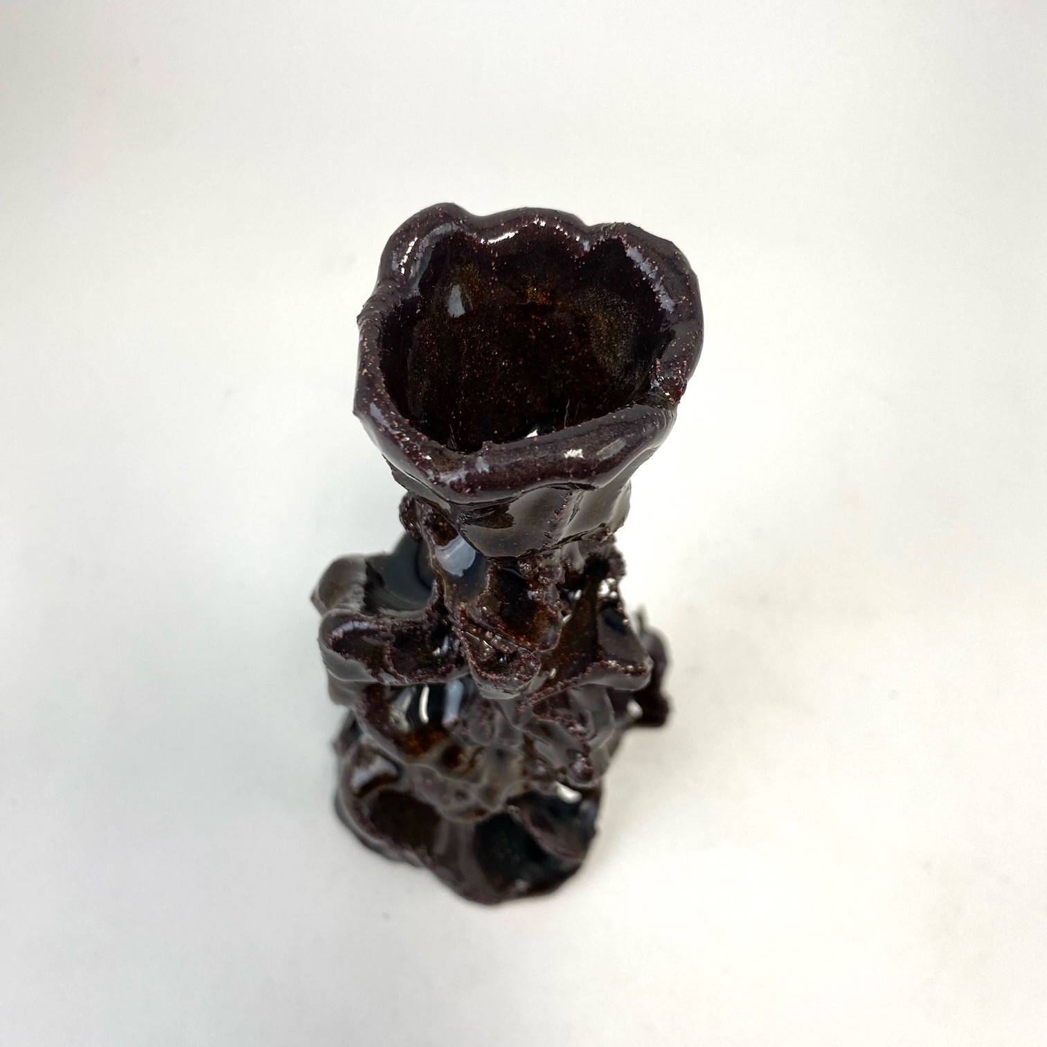 Paige O'Toole Candle Holder Glitter Glaze