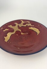 Yunting Li Red & Gold plate