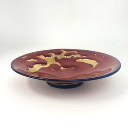 Yunting Li Red & Gold plate