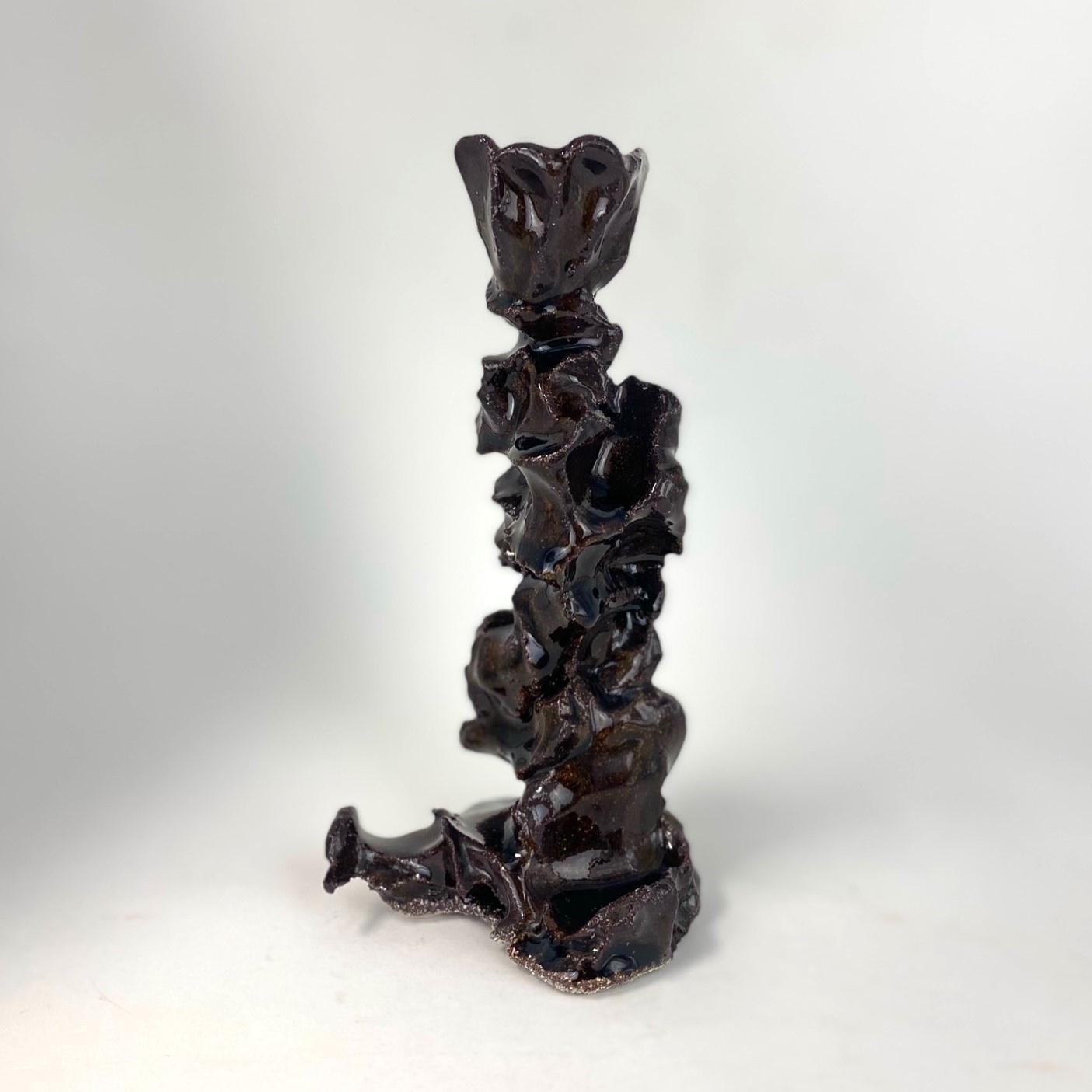 Paige O'Toole Candle Holder Glitter Glaze