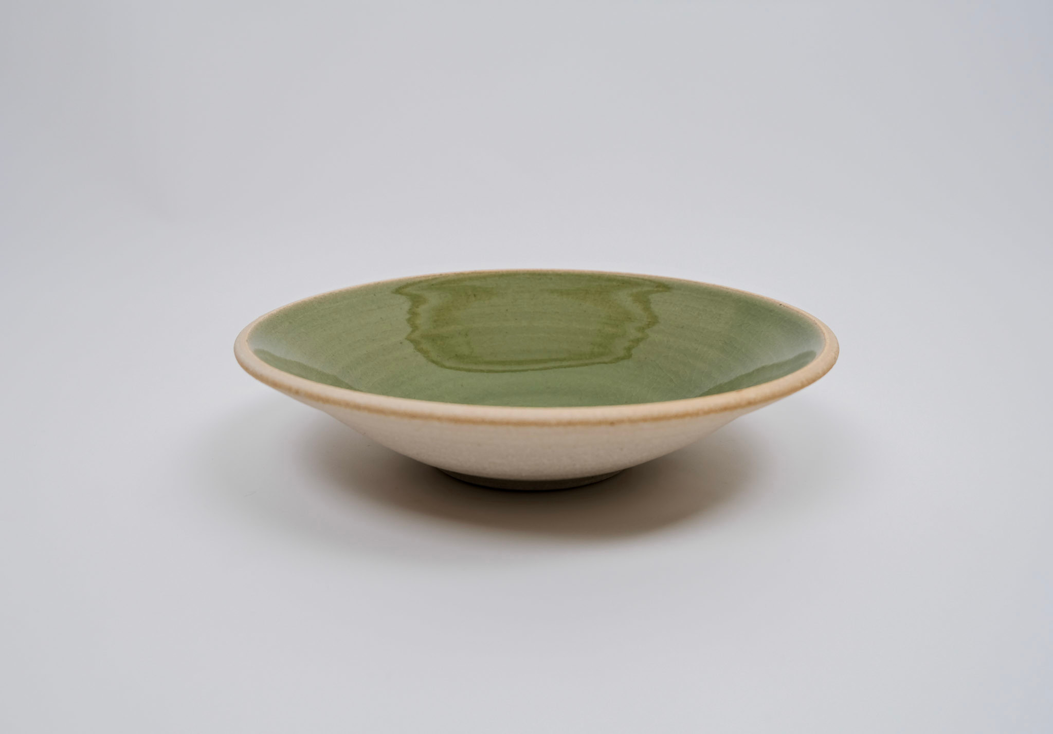 Ajay Gokhale Large Green Bowl