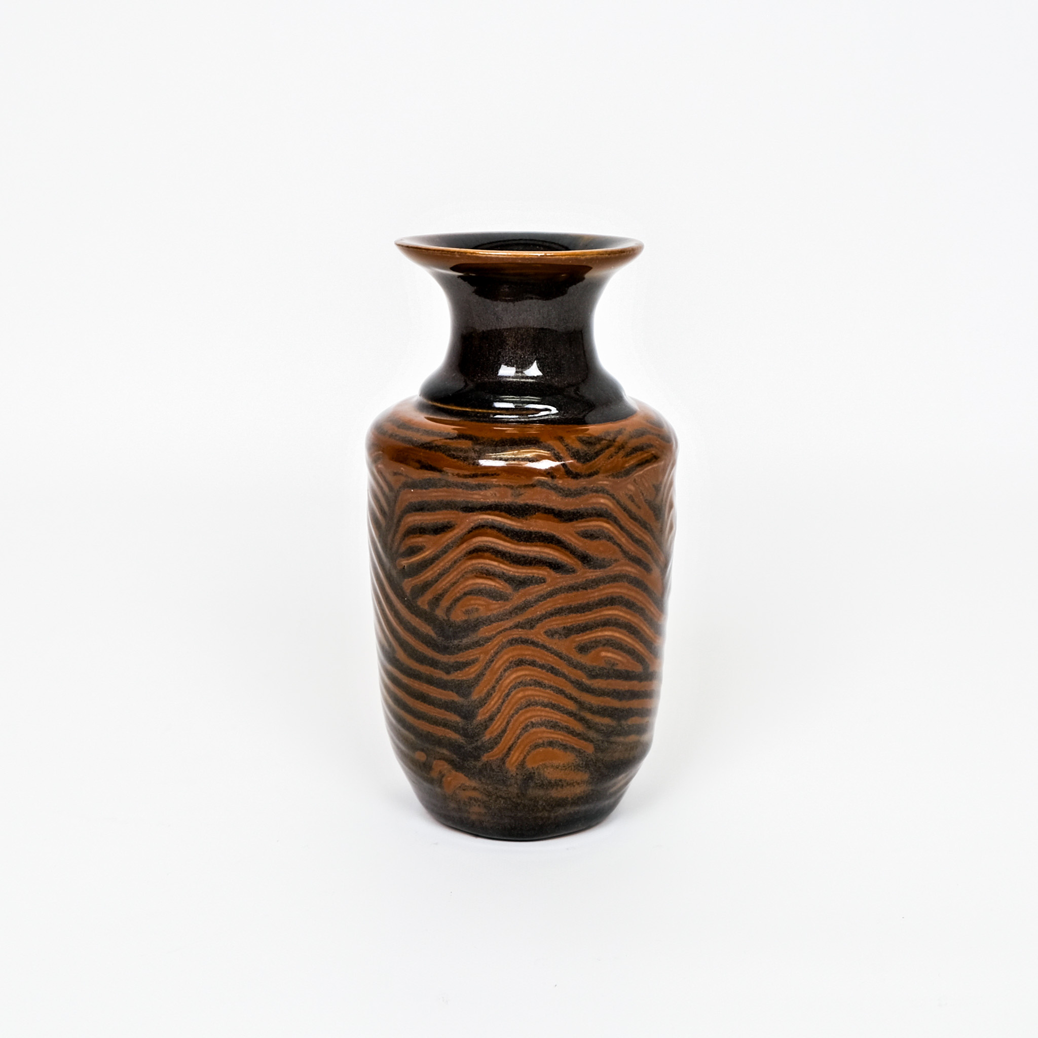 Ben Rigney Brown Bud Vase