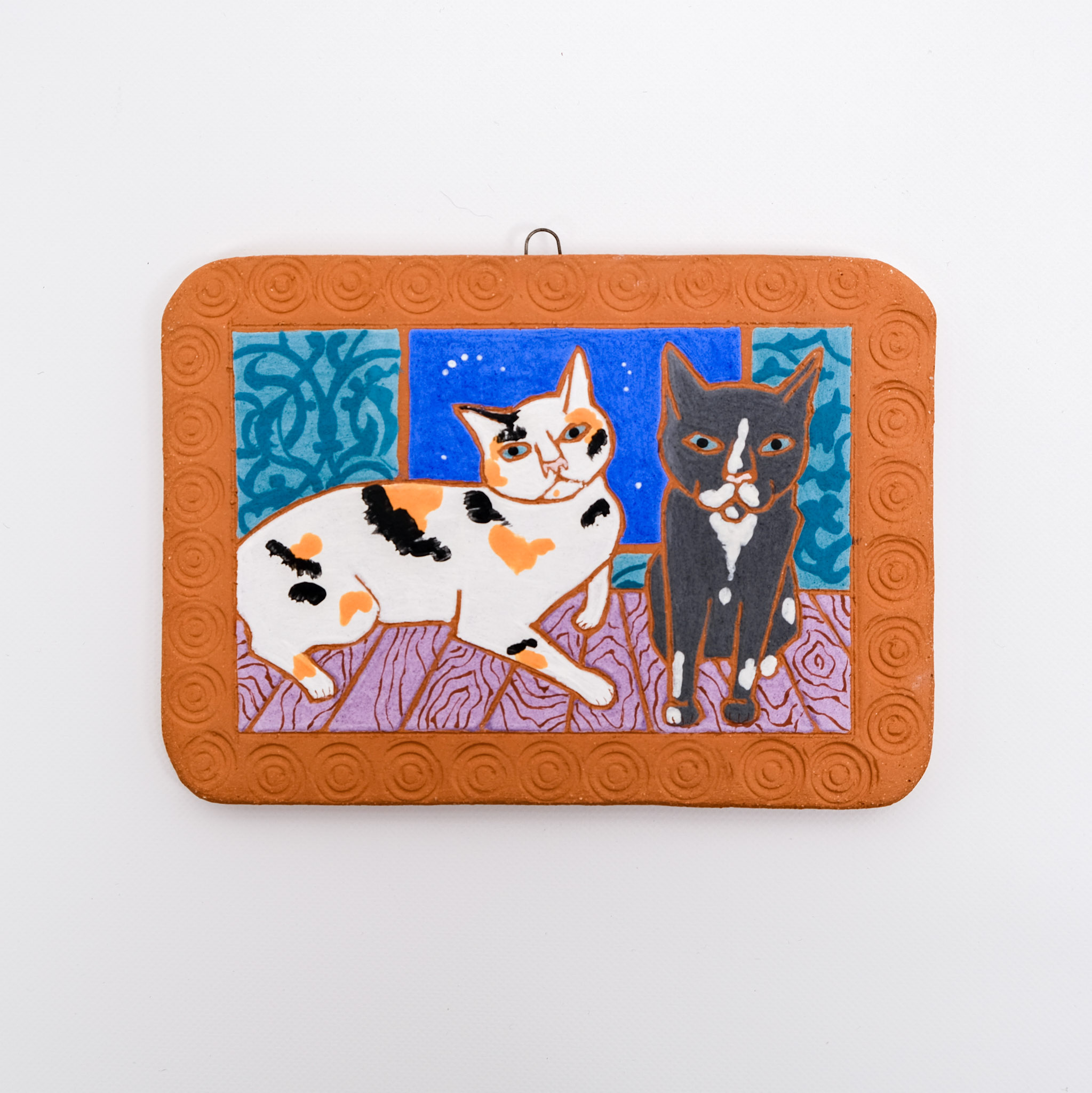 Sue Kasdon Indoor Cats Tile