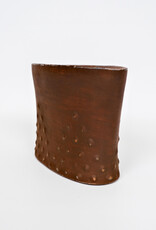 wendy Eggerman Envelope Vase Brown