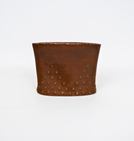 wendy Eggerman Envelope Vase Brown