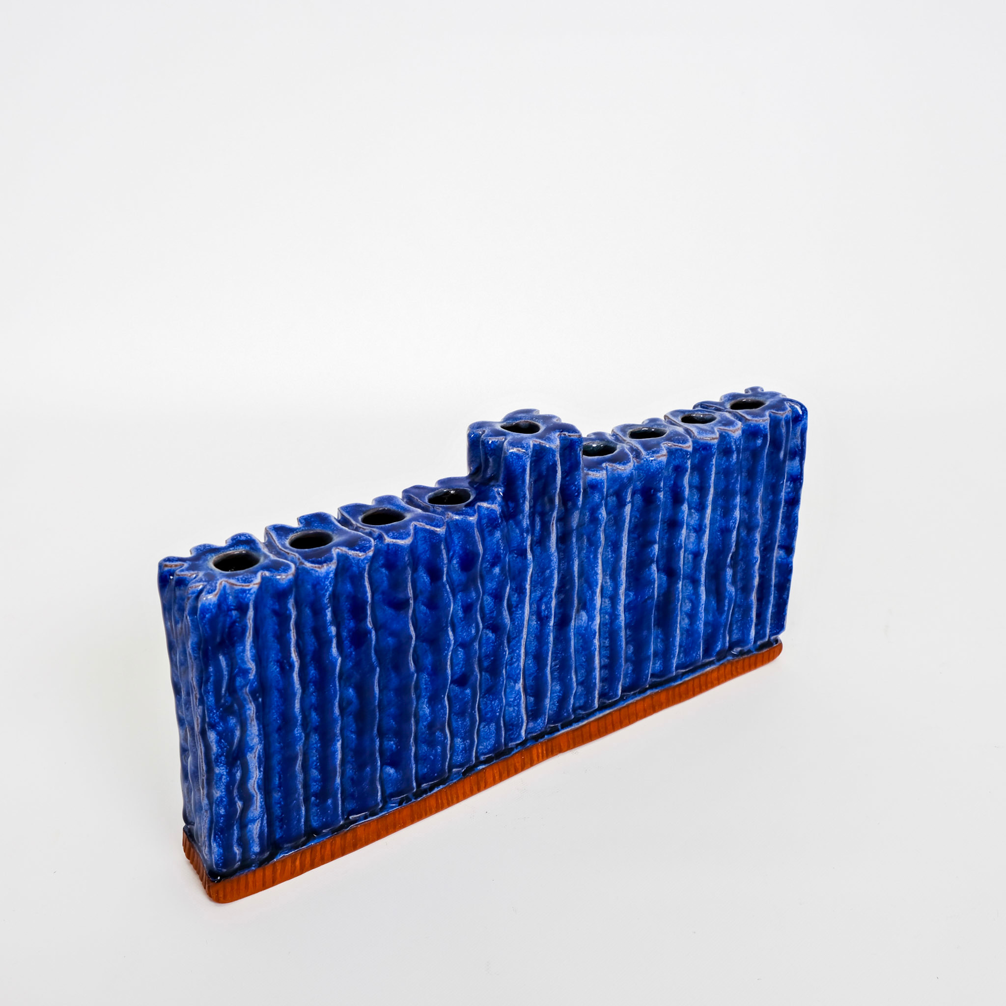 Miriam Krombach Blue Menorah