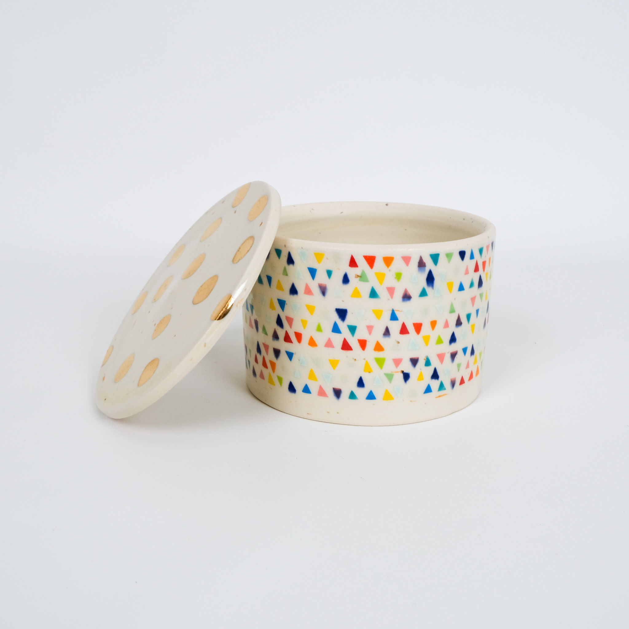 Didem Mert Triangle Rain Bubly- Pattern Jar