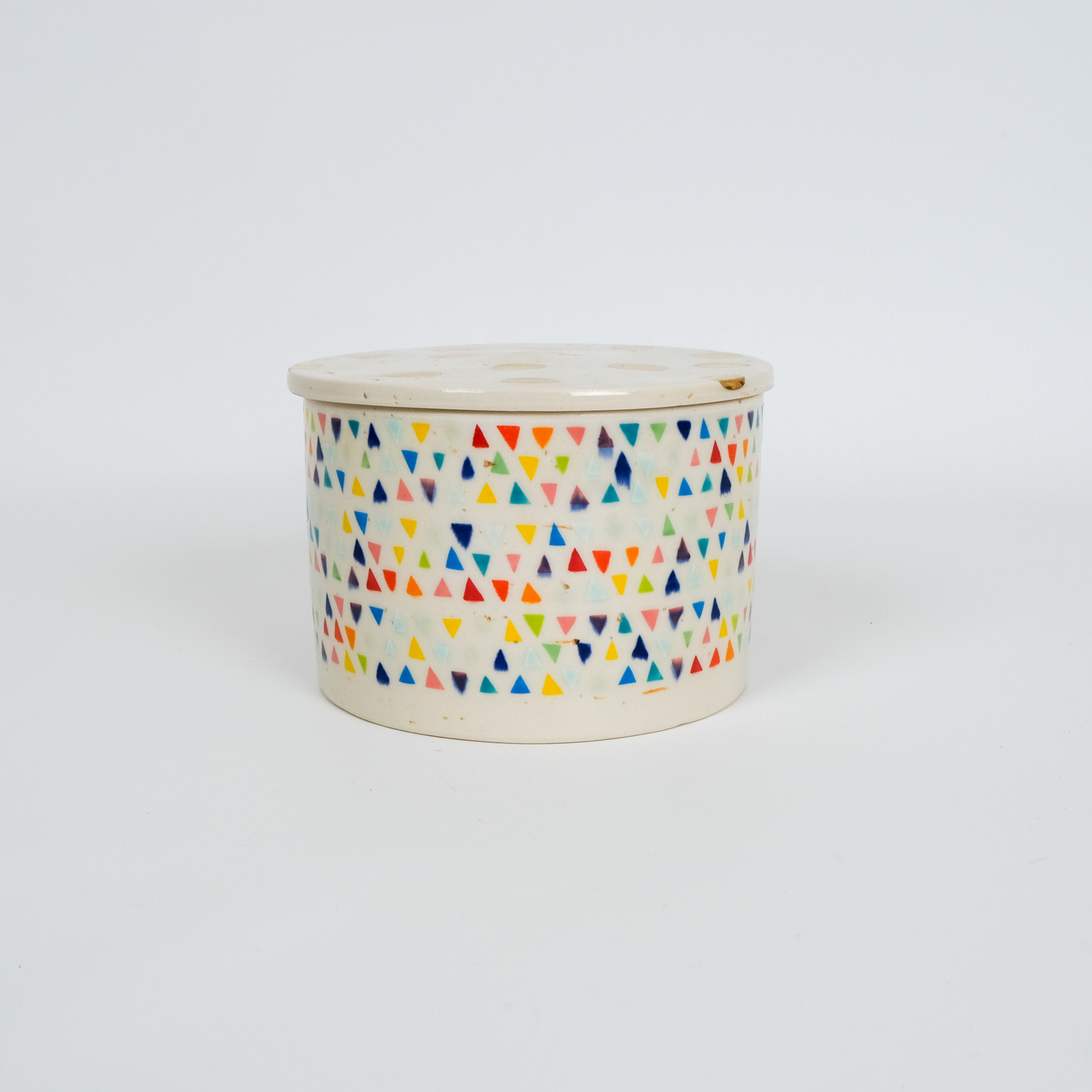 Didem Mert Triangle Rain Bubly- Pattern Jar