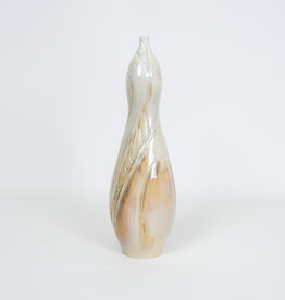 Amy Kline-Alley Tall bottle Shell Glaze