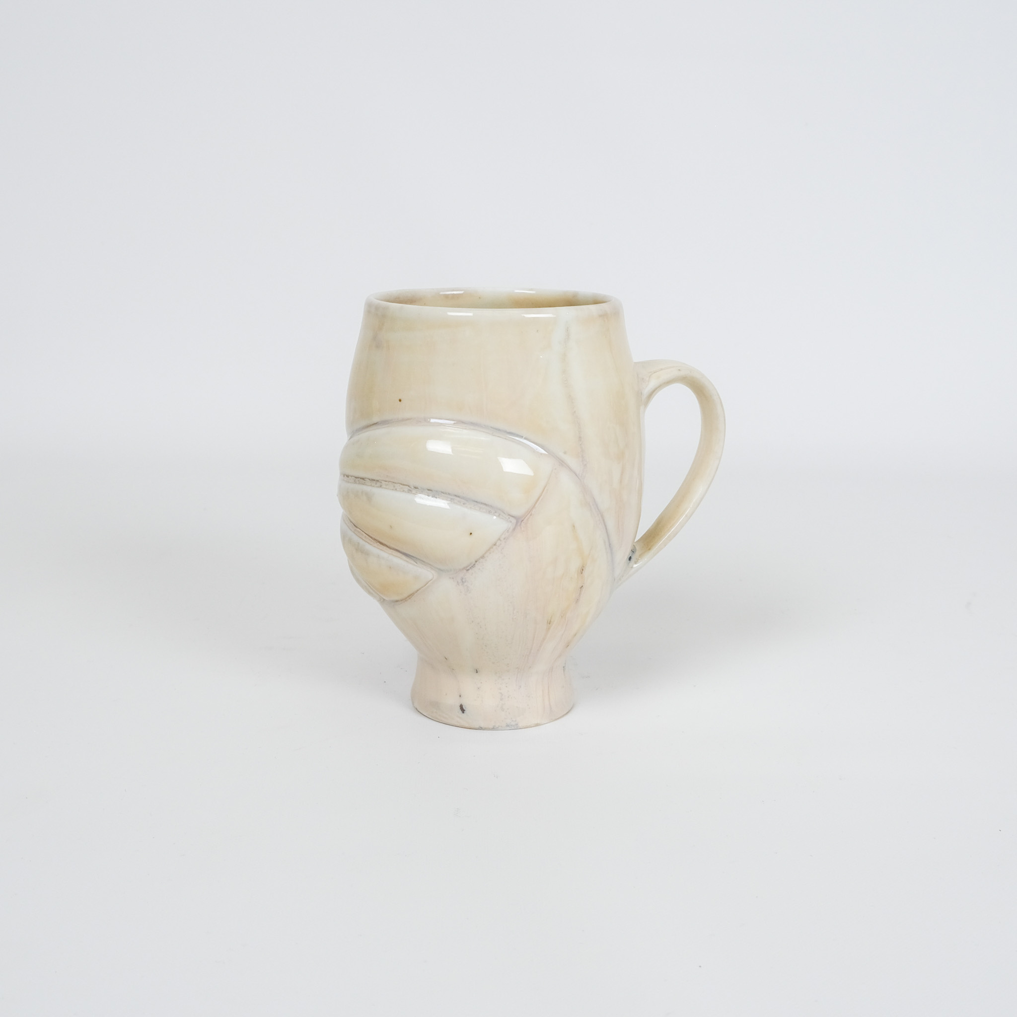 Amy Kline-Alley Short Mug Shell Glaze