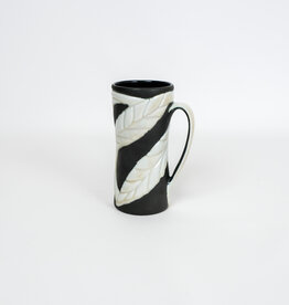 Amy Kline-Alley Black & Ivory Tall Mug