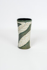 Amy Kline-Alley Green & Ivory Tumbler