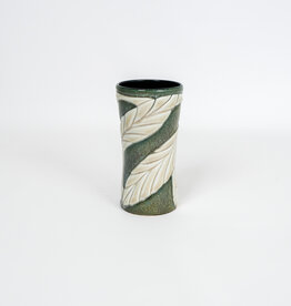 Amy Kline-Alley Green & Ivory Tumbler