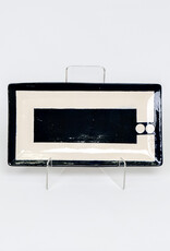 Nancy Kolodny Navy Chain, Small Rectangle