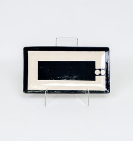 Nancy Kolodny Navy Chain, Small Rectangle
