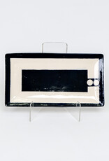Nancy Kolodny Navy Chain, Small Rectangle