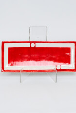 Nancy Kolodny Red Chain, Narrow Small Rectangle