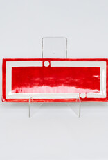 Nancy Kolodny Red Chain, Narrow Small Rectangle