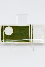Nancy Kolodny Green Painting, Narrow Rectangle