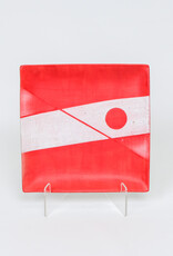Nancy Kolodny Red Clouds, Medium Square