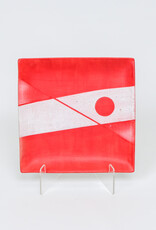 Nancy Kolodny Red Clouds, Medium Square