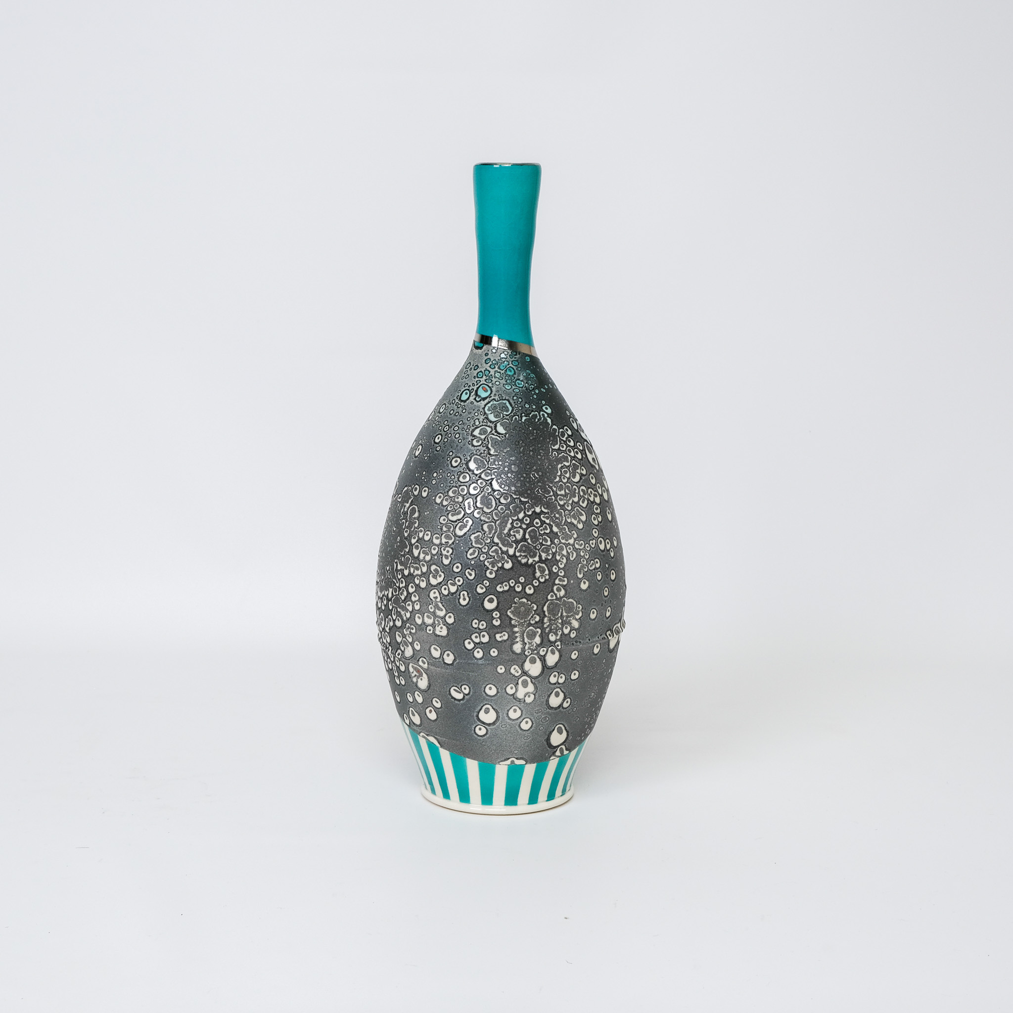 Adrian Sandstrom Blue Striped Bottle