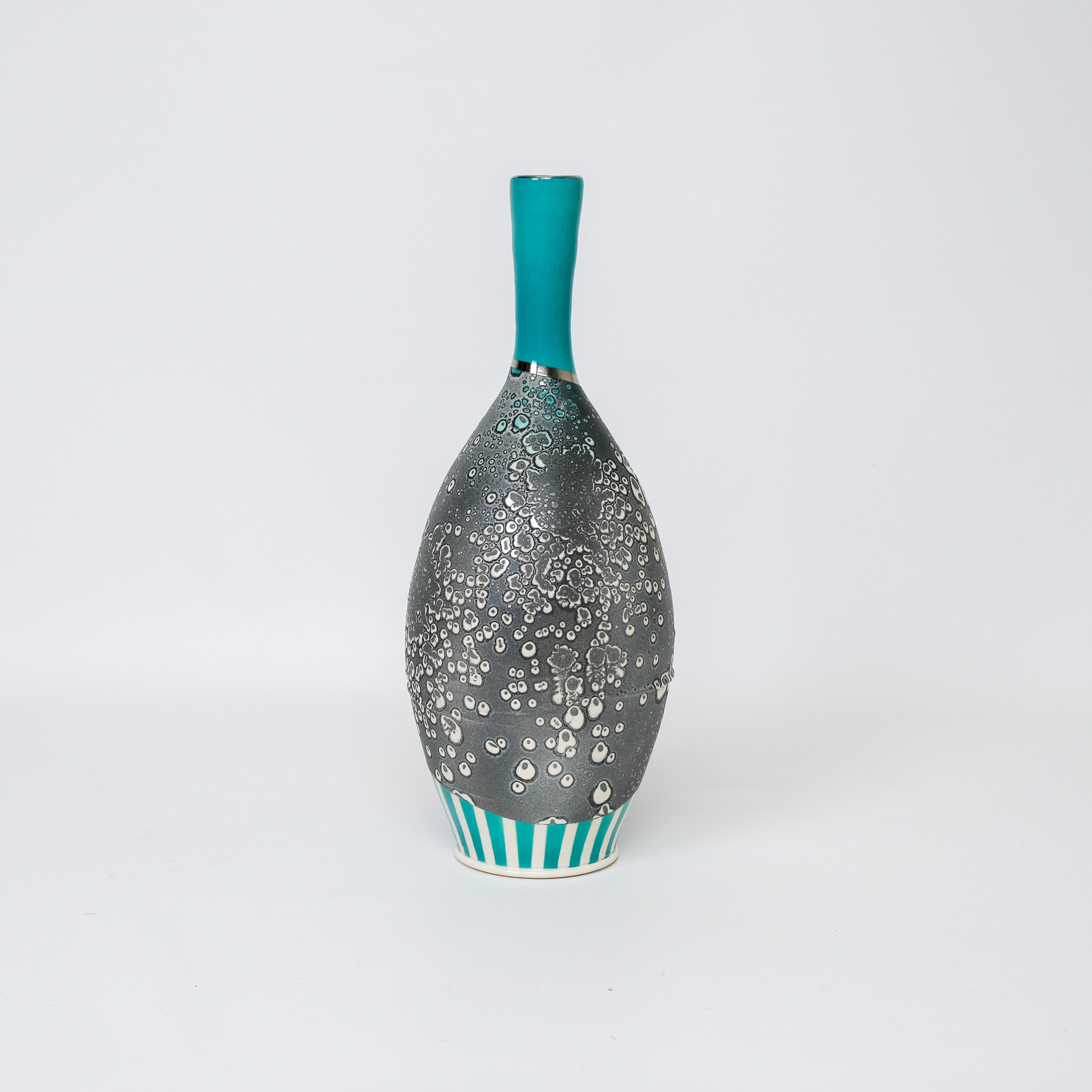 Adrian Sandstrom Blue Striped Bottle