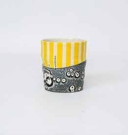 Adrian Sandstrom Yellow Striped Cup