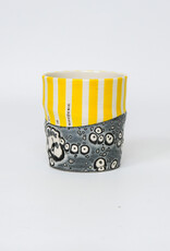 Adrian Sandstrom Yellow Striped Cup