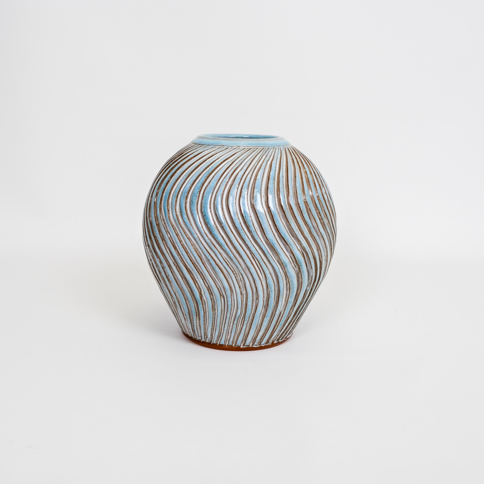 Miriam Krombach Turquoise Vase