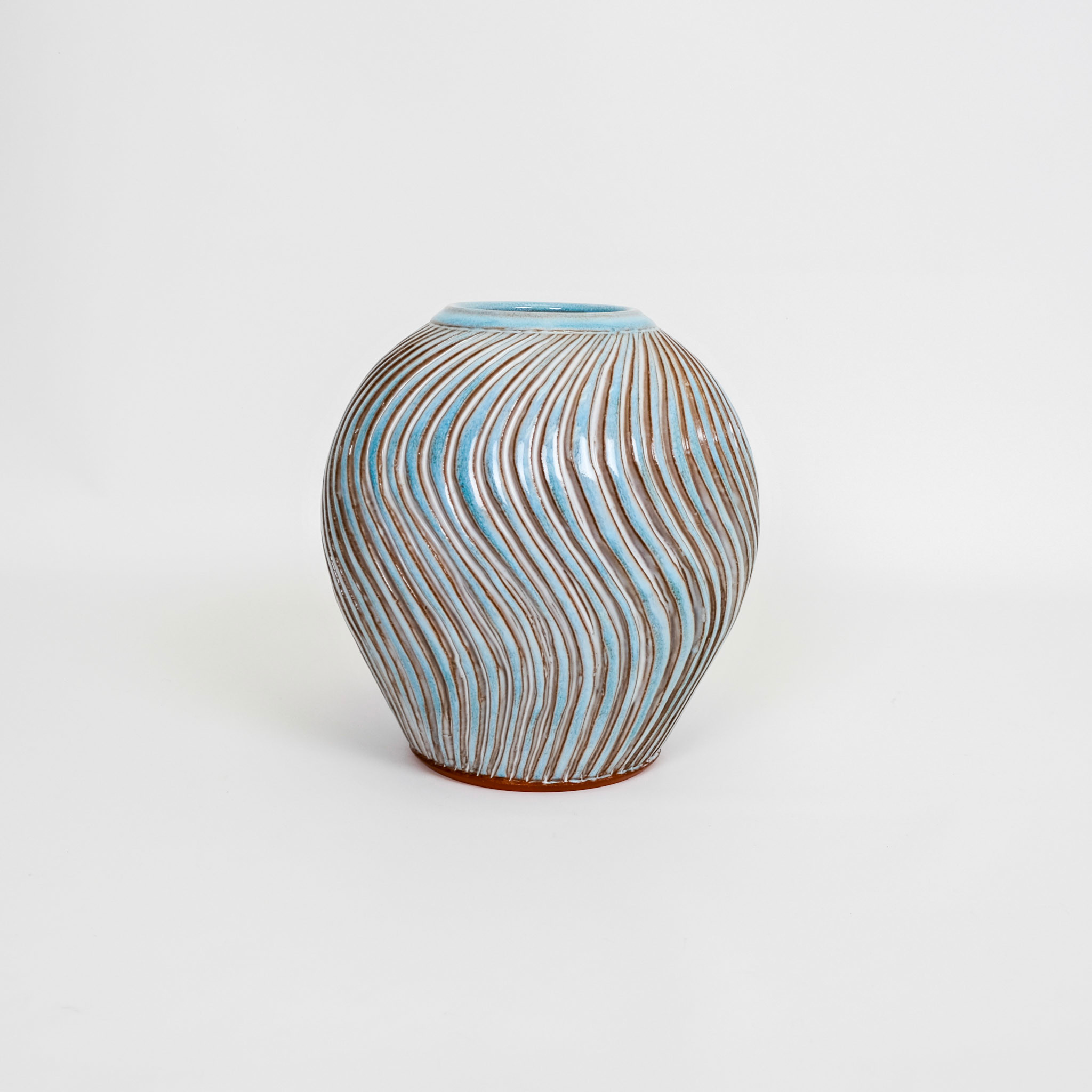Miriam Krombach Turquoise Vase