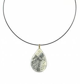 CJ Jilek Tear Drop Fractal Pendant