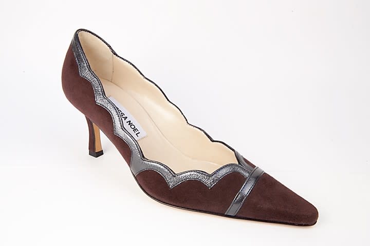 VANESSA NOEL DATE SUEDE PLUM