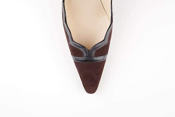 VANESSA NOEL DATE SUEDE PLUM