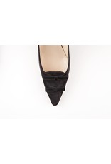 VANESSA NOEL TABBY SATIN 90MM BLACK